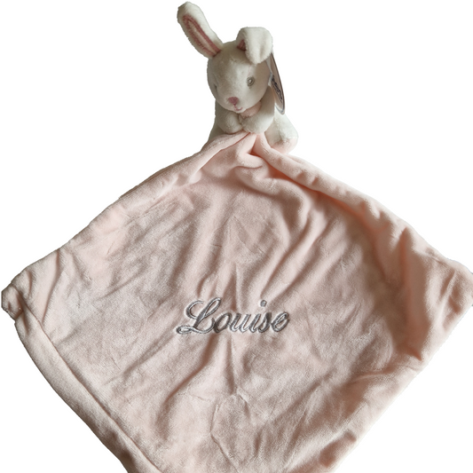 Doudou plat lapin Rosie