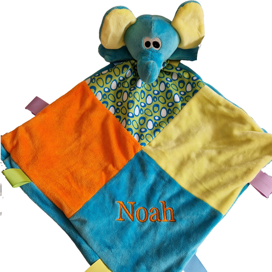 Doudou plat éléphant Max
